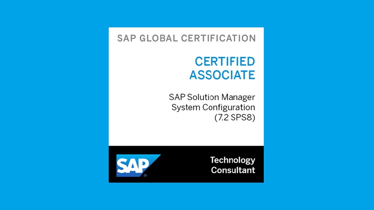 Read more about the article Exam C_SM100_7208 SAP Certified Solution manager (7.2 SPS8)