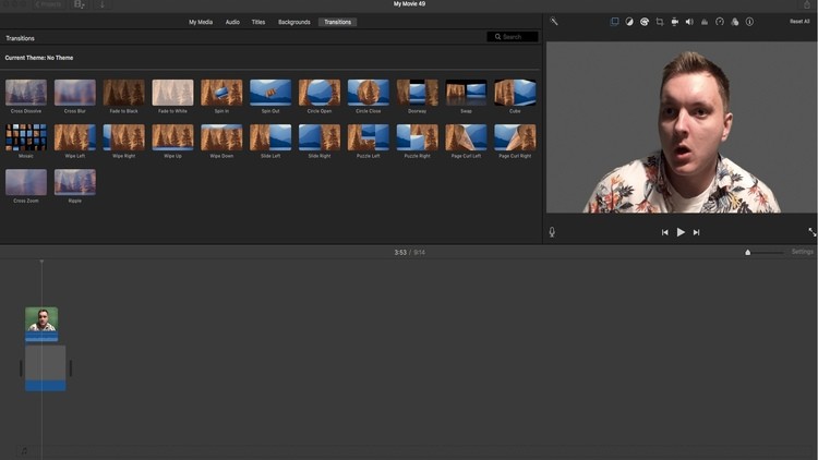 Read more about the article Video Editing iMovie/green screen