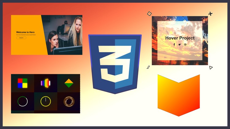 Read more about the article All in 1 CSS Course : Learn CSS, Sass, Grid, Flex, Animation