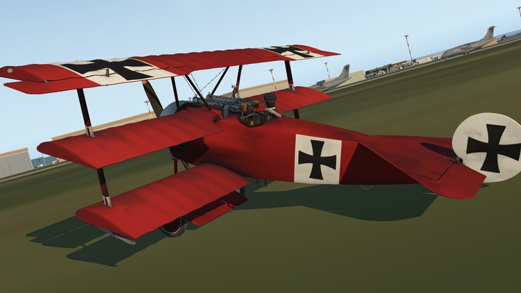 Read more about the article Can you handle The Red Barons Fokker triplane.