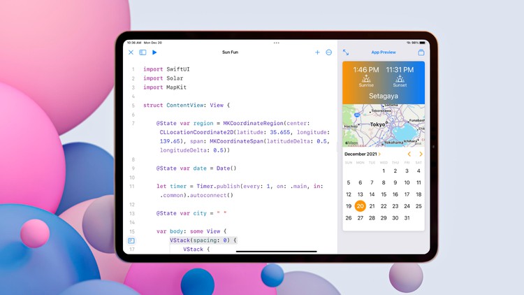 Read more about the article Create Apps on Your iPad – Swift Playgrounds for Beginners