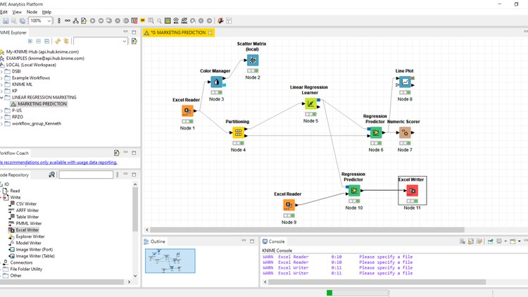 Read more about the article Machine Learning with Knime for Managers without programming
