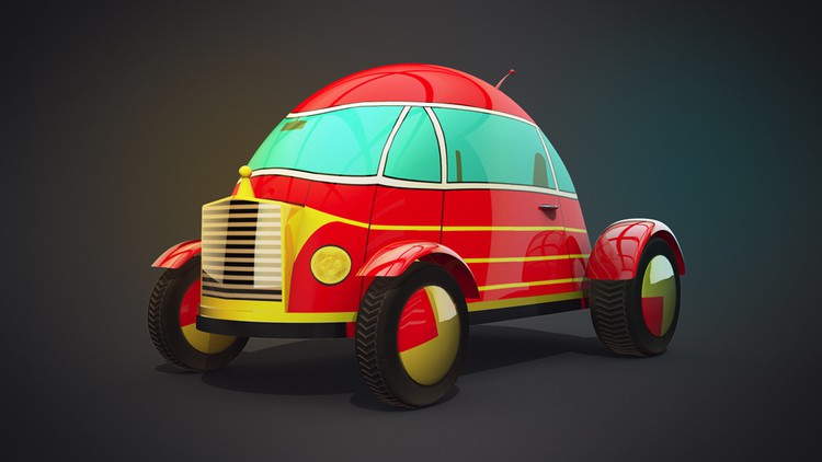 Read more about the article Model a Toy Car in Cinema 4D