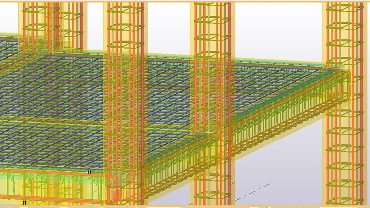 Read more about the article Tekla Structures shop drawing R.C.C Building