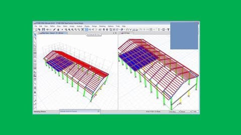 Read more about the article CSI ETABSV19 steel structure analysis and design