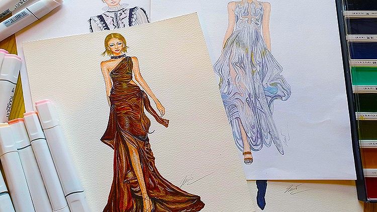 Read more about the article Fashion Illustration for Busy Practitioners who can’t draw