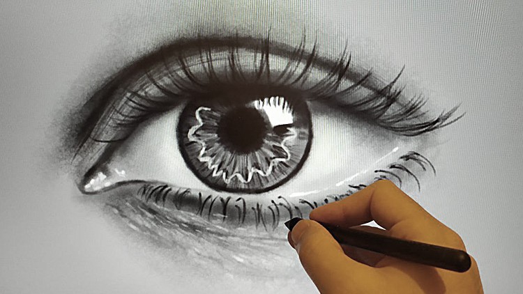 Read more about the article Drawing a very realistic eye