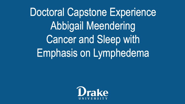 Read more about the article Cancer and Sleep Participation with Emphasis on Lymphedema