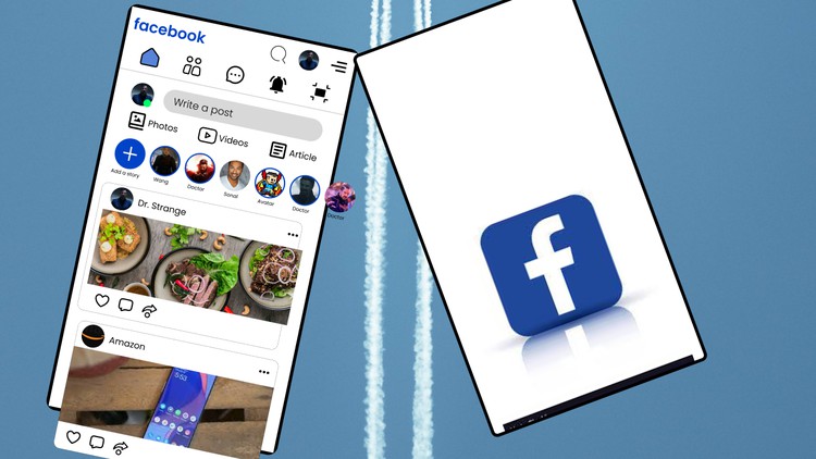Read more about the article Facebook App Redesign Using Figma