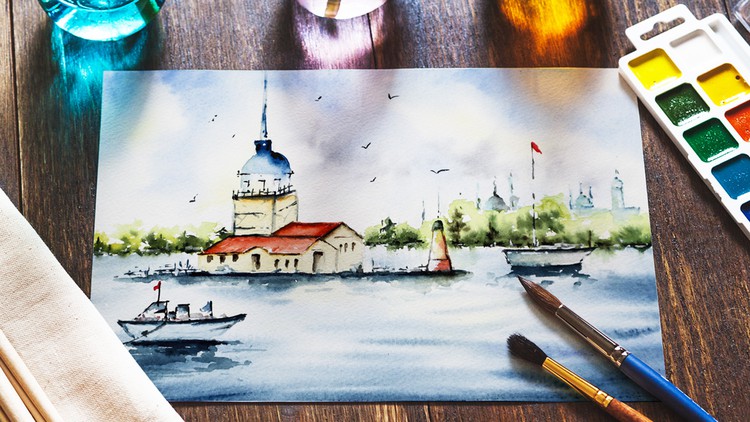 Read more about the article Complete Watercolour Techniques: Beginner to Advanced