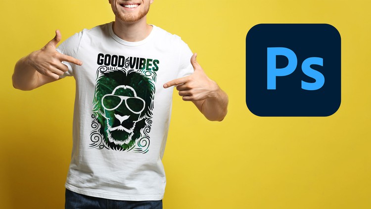 Read more about the article Basic to Advanced T-shirt Design with Adobe Photoshop CC