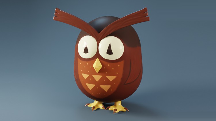 Read more about the article Blender 3D – Create a Cartoon Owl