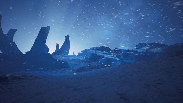 Read more about the article Create a Snow Storm VFX with Niagara in Unreal Engine 5