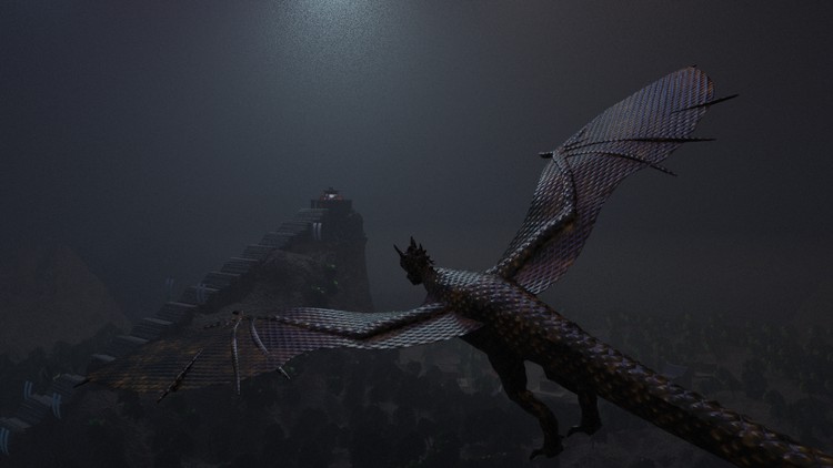 Read more about the article The Complete 3D Cinematic City Of Dragon for Metaverse & NFT