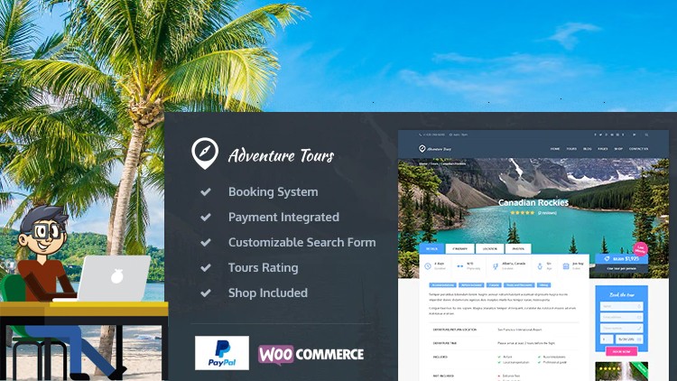 Read more about the article Adventure Tours WordPress theme for travel agencies 2020