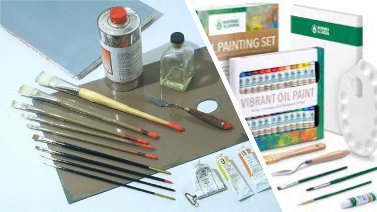 All you need to know about oil painting – preparatory course