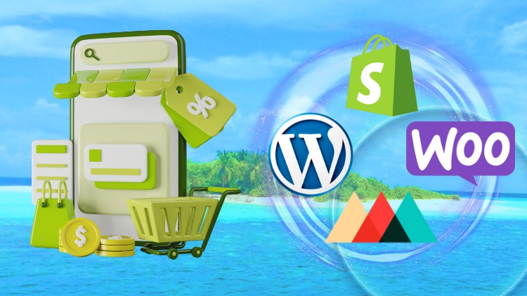 Read more about the article 3 in 1 Course-eCcommerce Stores W/ WordPress & Shopify 2023