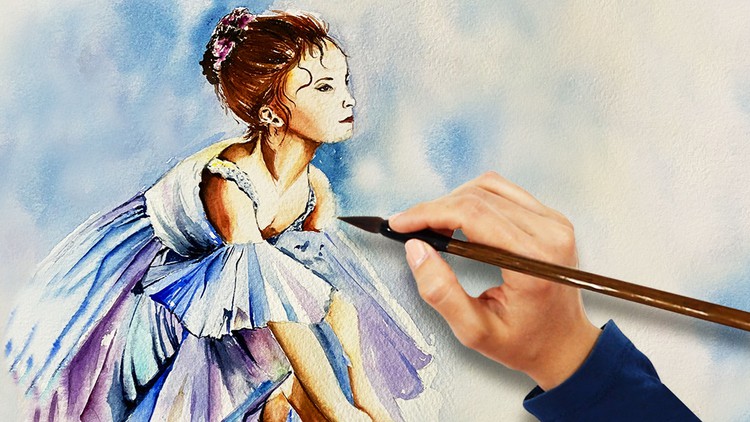 Read more about the article Watercolors of the World: Learn to Paint Complete Artworks