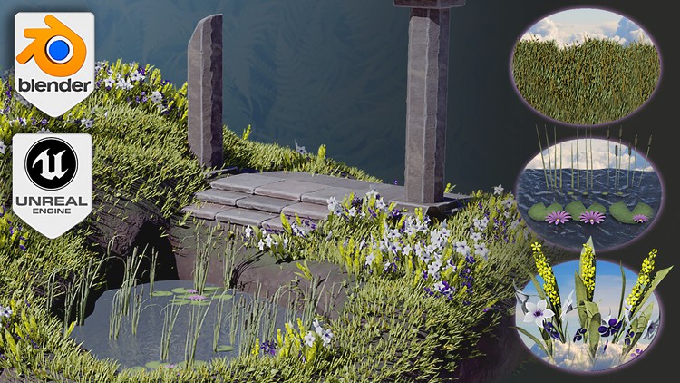Read more about the article Blender to Unreal Engine 3D Plants and Vegetation