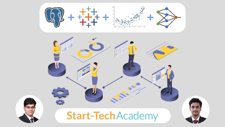 Read more about the article Become a Data Scientist: SQL, Tableau, ML & DL [4-in-1]