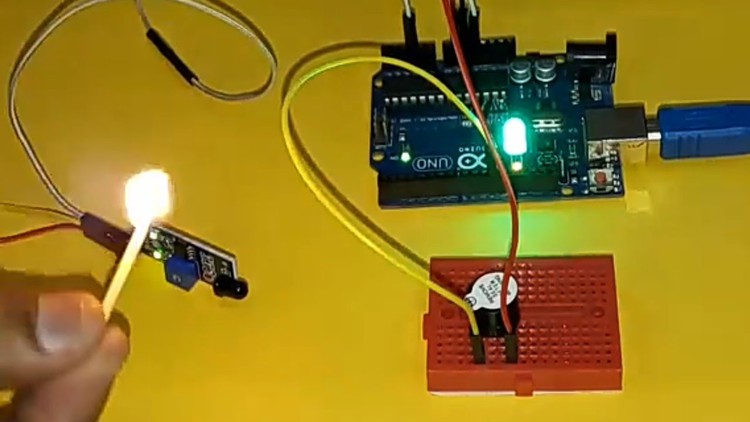 Read more about the article Arduino Based Fire Alarm System
