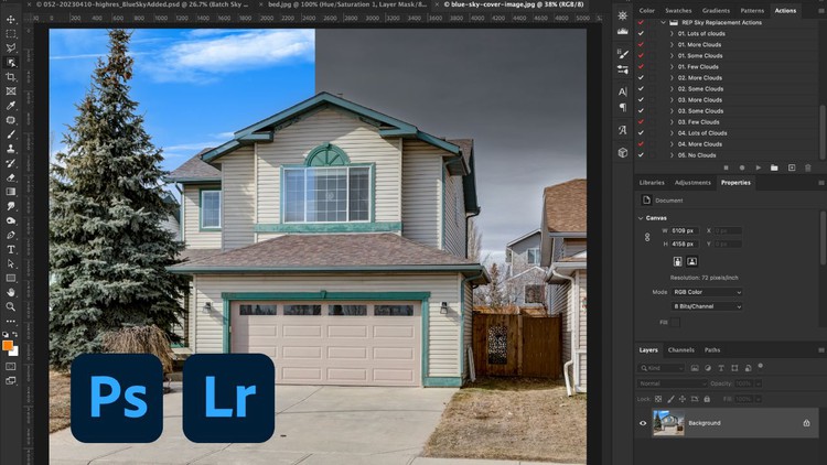 Read more about the article How to do Batch Sky Replacements in PHOTOSHOP