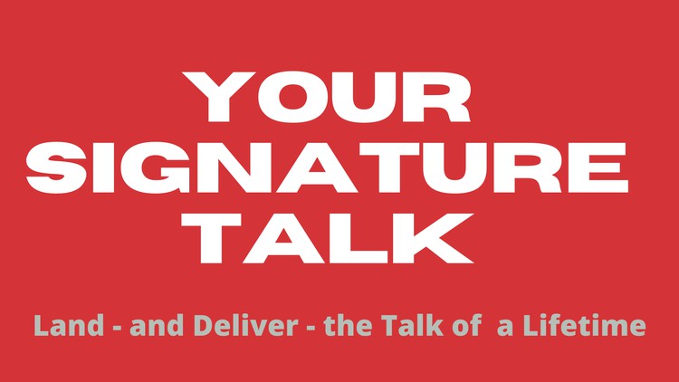 Read more about the article Signature Talk Success: Be a Sought After Speaker