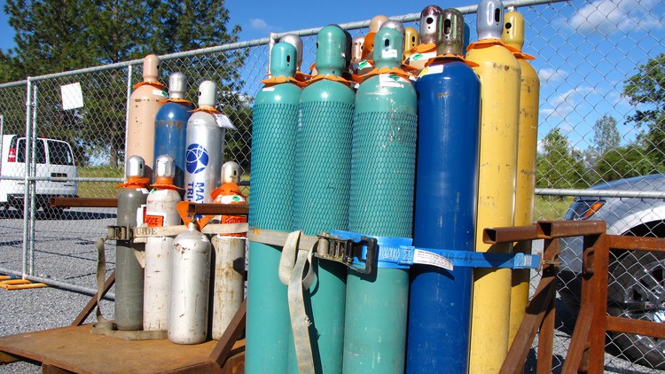 Read more about the article Compressed Gas cylinders safety