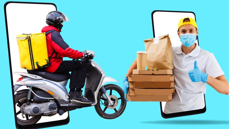 Food & Courier : Collection Job, Delivery Job & Feedback