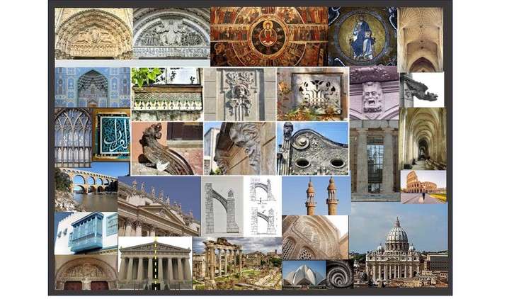 Art of Architectural Aesthetics:Symmetry, Balance and Beyond