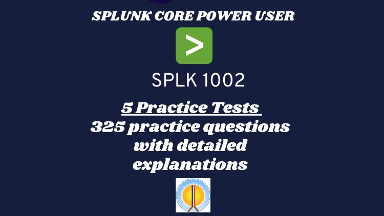 Read more about the article SPLK 1002 – Splunk Core Certified Power User Practice Tests
