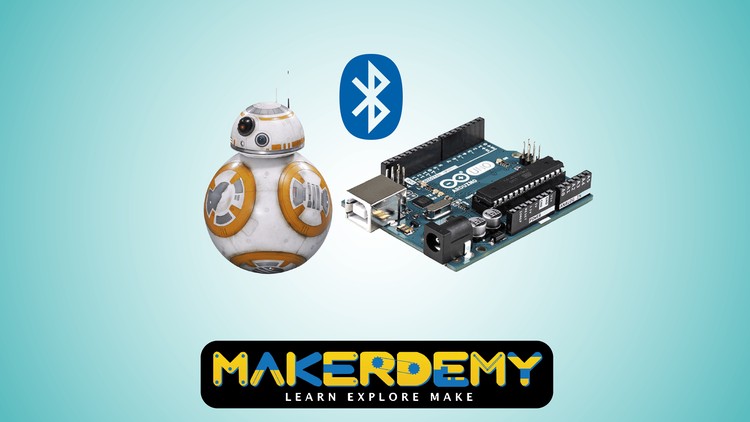 Read more about the article DIY Bluetooth Phone Controlled BB-8 Droid with Arduino