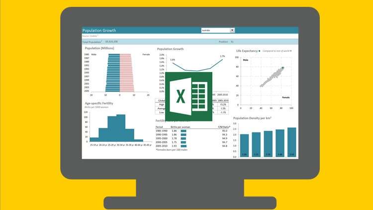 Read more about the article Excel Dashboards in an Hour