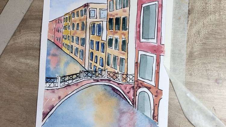 Read more about the article Learn To Paint Venice Using Watercolours