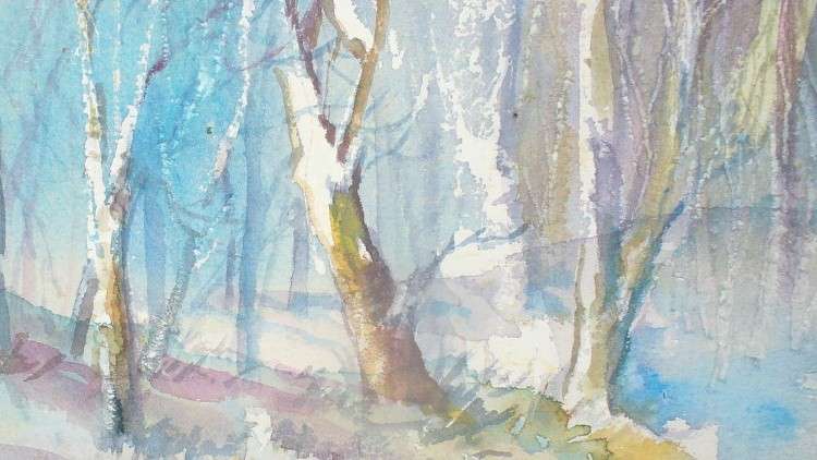 Relax with the mellow Watercolor Workshop videos