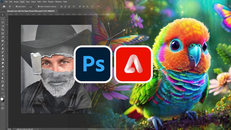 Read more about the article Adobe Photoshop and Firefly 2 in 1 Mega Course for Newbies