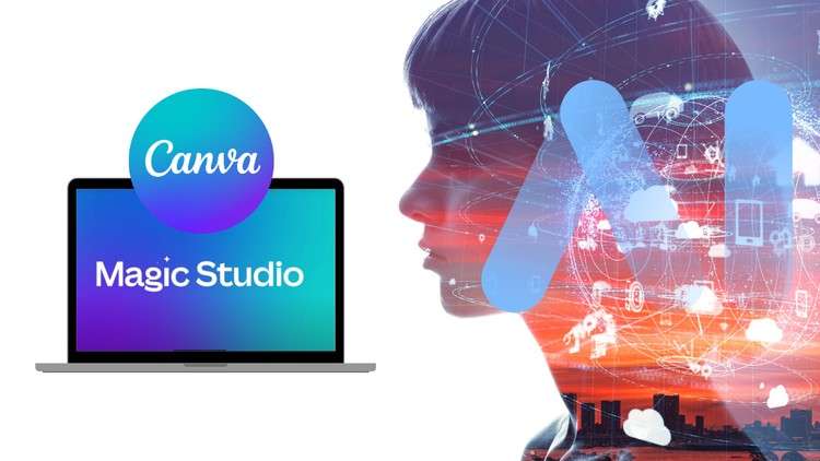 Canva AI : Master Canva AI Tools and Apps 2024