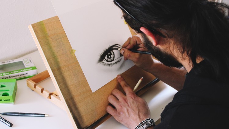 Read more about the article Draw a Hyper Realistic Eye & Tear with the Two Pencil Method