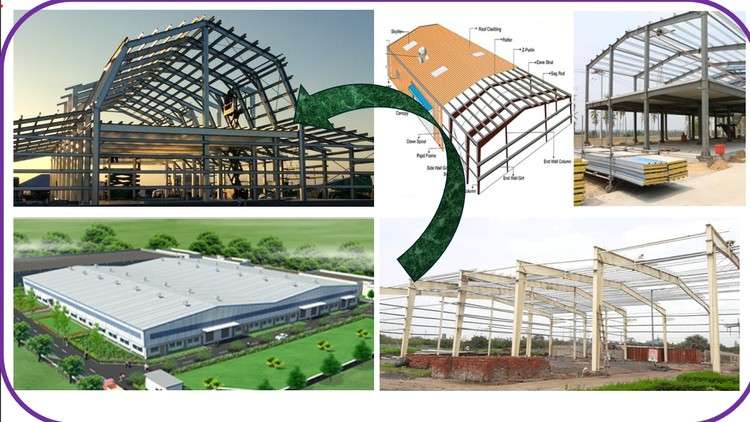 Construction Methodology of Steel & Civil PEB Structures