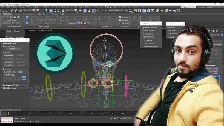 Read more about the article learn character rigging in 3ds max humanoid part 2