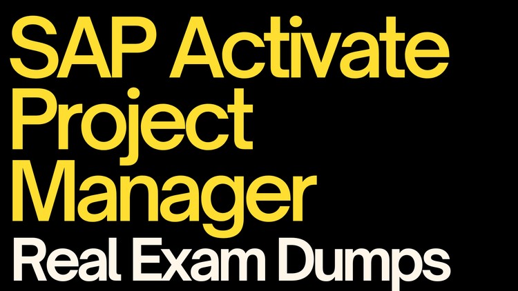 SAP C_ACT_2403: Associate Project Manager | Real Exam Dumps