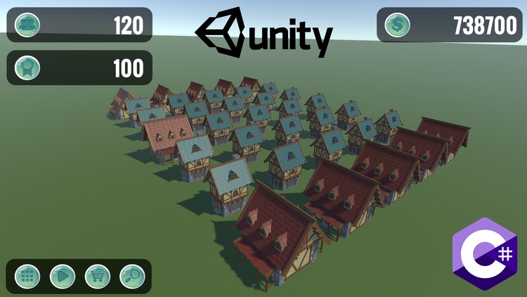 Read more about the article Unity 2024 Build Your First 3D Game Project: City Builder