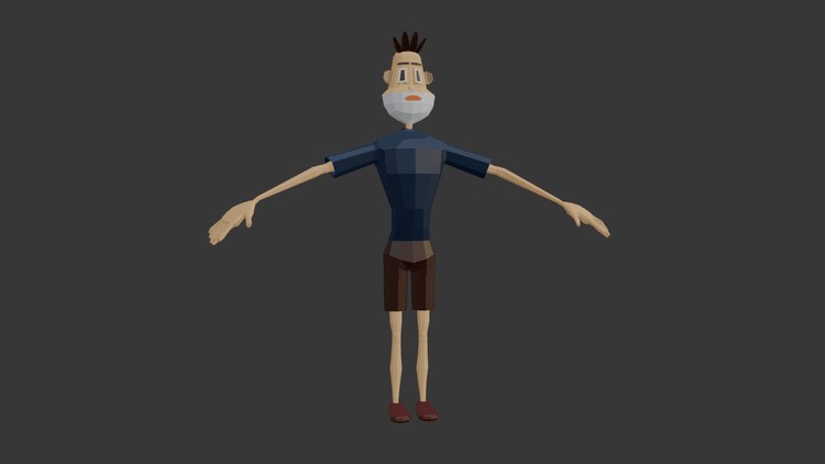 Blender 3D Low Poly Character Modeling for Beginners