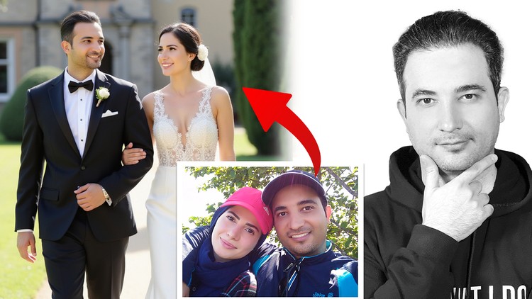 First AI Wedding Photography Course with Flux AI