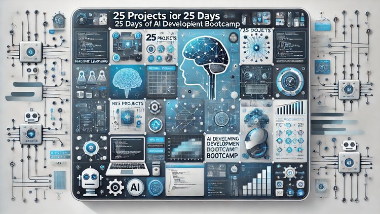 25 Projects in 25 days of AI Development Bootcamp