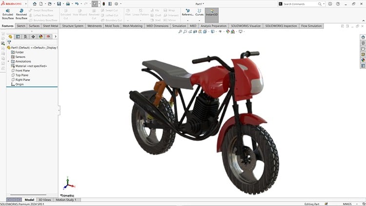 Mastering SOLIDWORKS (2024-25): A Complete Course