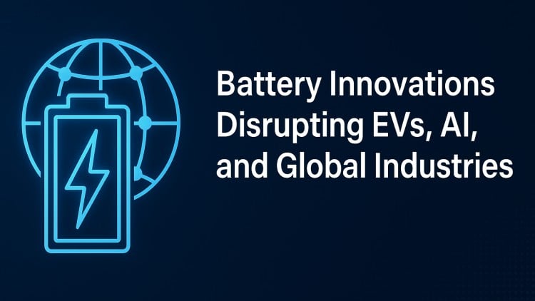 Read more about the article Battery Innovations & Solutions for EVs, AI & Industry