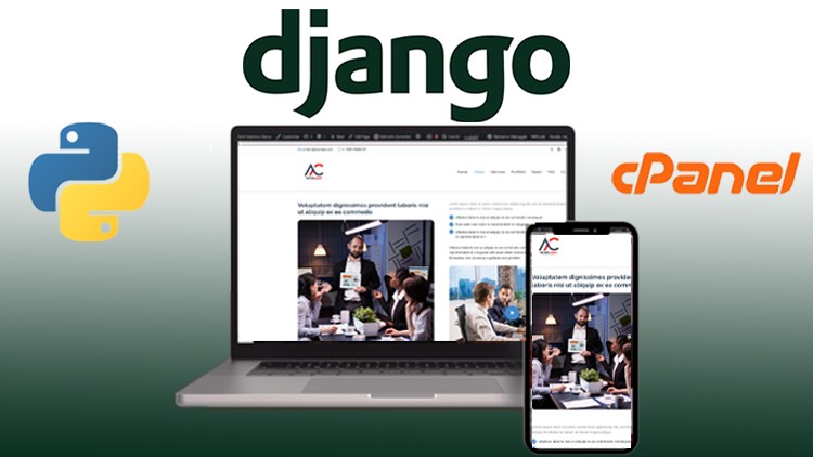 Website in Python Django5 From Scratch to Deploy in CPANEL