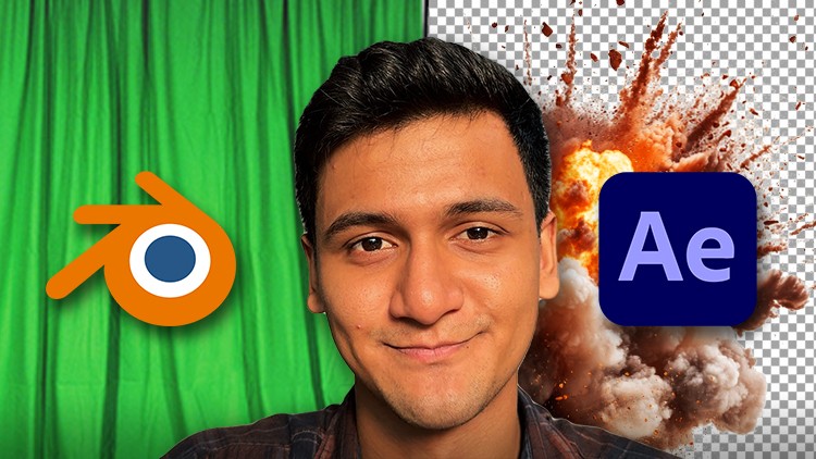VFX Compositing in Blender & After Effects