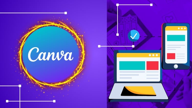 Complete UI/UX Design with Canva – Design Smart Interface